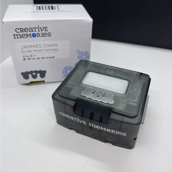 Creative Memories Jammies Shirt Chain Border Maker Punch Cartridge BMC Brand New - Picture 2 of 7